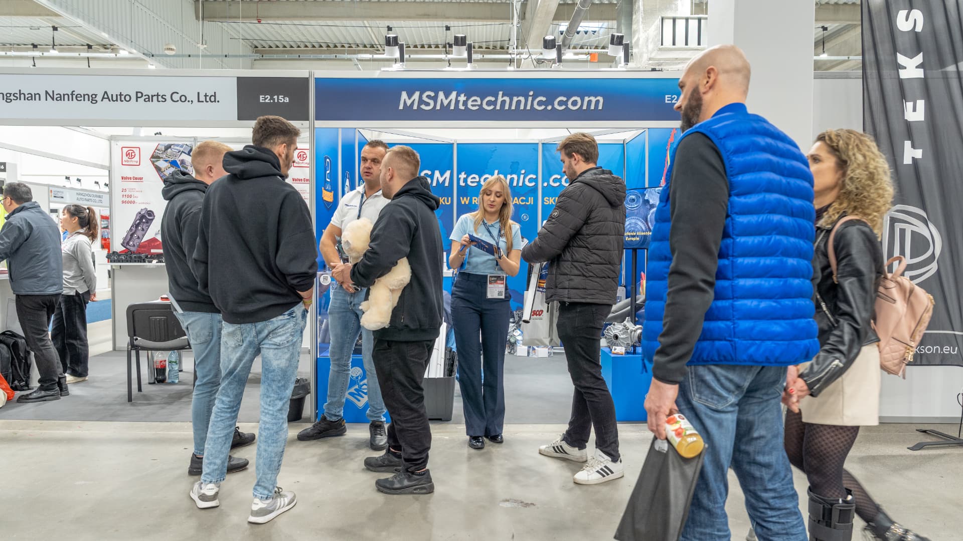 Stoisko MSMtechnic.com na targach motoryzacyjnych