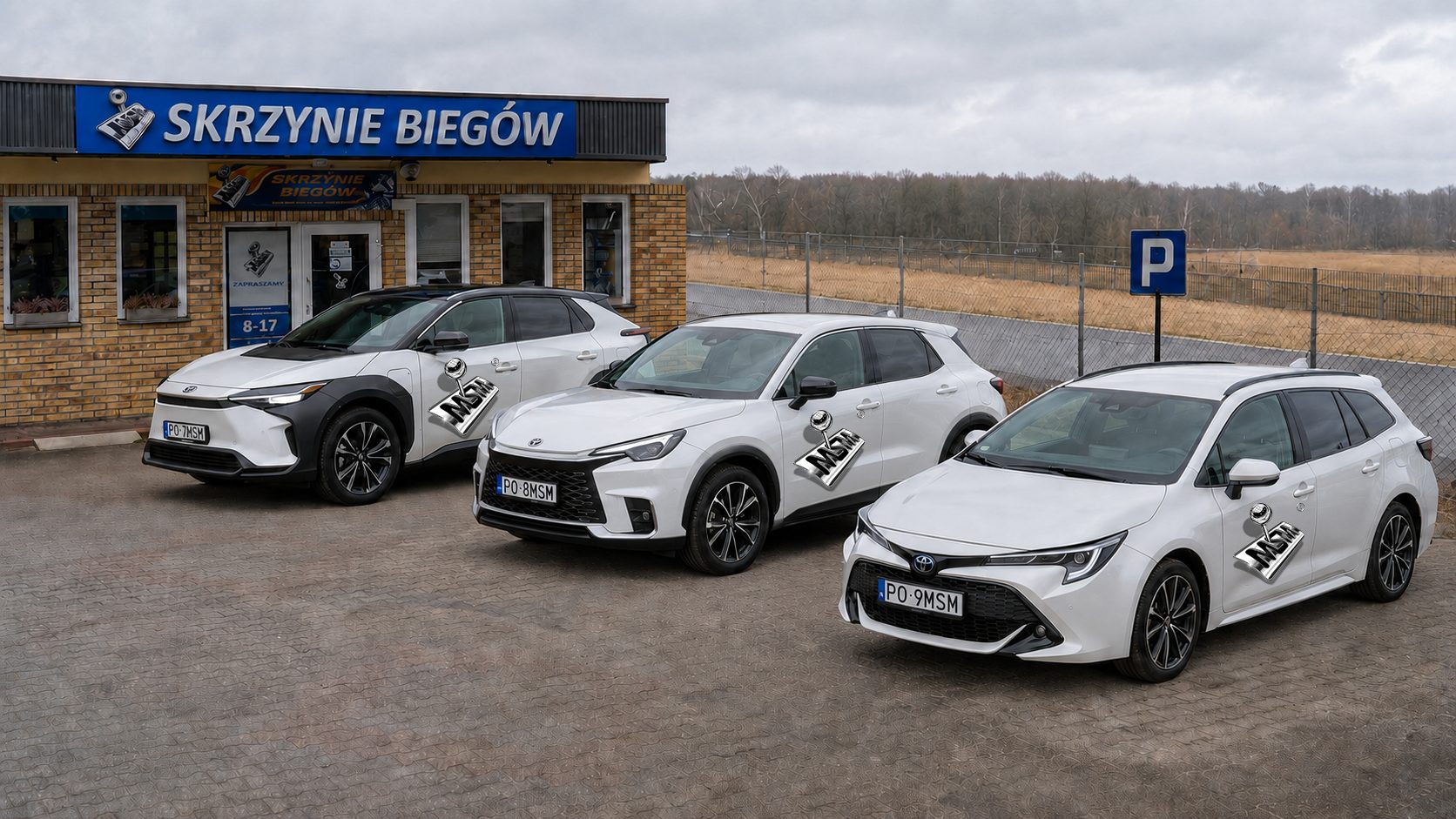 Nowoczesna flota aut zastępczych dostępnych dla klientów AutomatyMSM.pl